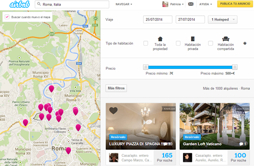 webs para apartamentos vacacionales
